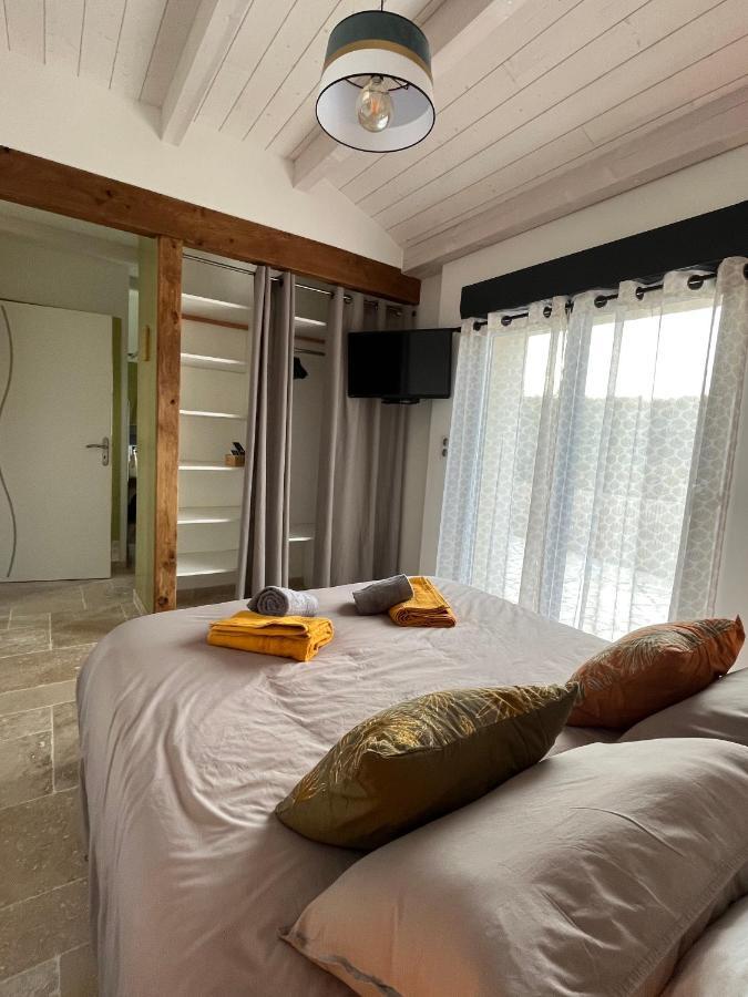 Chambre Au Calme Avec Spa Privatif Gratuit Sud Aveyron Les Palmiers Des Causses Saint-Rome-de-Tarn Exteriér fotografie